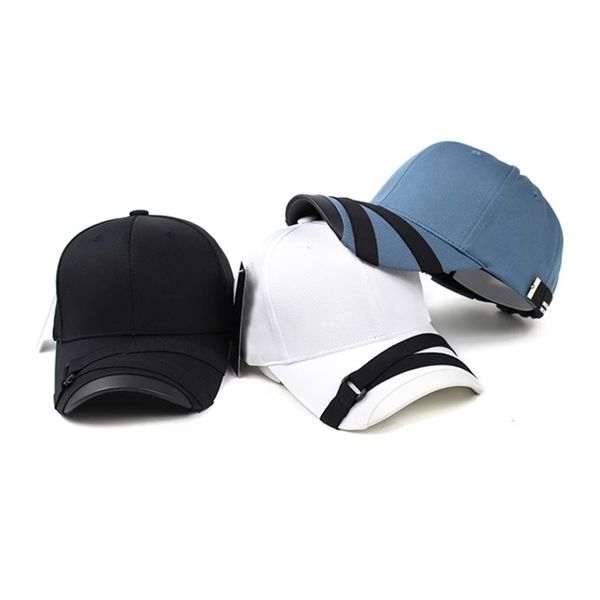 Frühling und Sommer koreanische Mode Baseball Cap Herren und Damen Hut Persönlichkeit Strap Hardtop stilvolle Trend Luxus-Accessoires