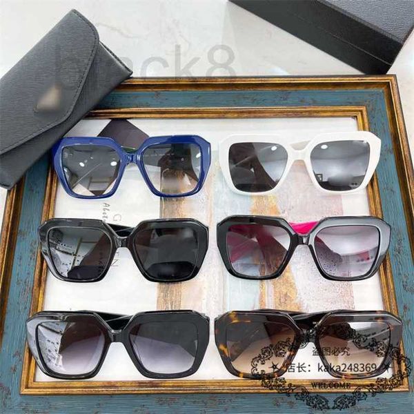 Óculos de sol Designer P 2023 novos óculos de sol feminino caixa de placa de personalidade SPR15Z MFIX