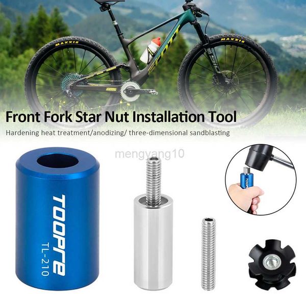 Werkzeuge Fahrrad Vorderradgabel Sternmutter Installationswerkzeug MTB Fahrrad Headset Werkzeug Sun Flower Driving Repair Tool Radfahren Zubehör HKD230804