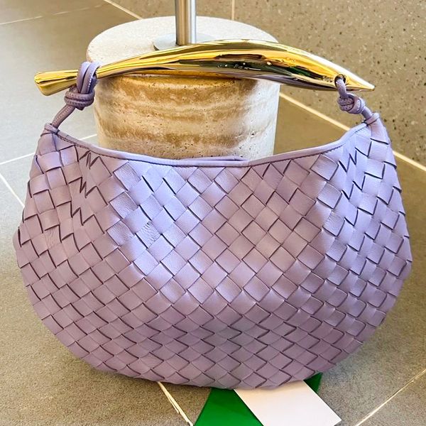 плетение Pochette Intercciato Clutch Mags Sacks Weekend Fashion Fashion Подличная кожаная сумка для плеча мужские женщины роскошные дизайнер большой металлическая ручка для выходных