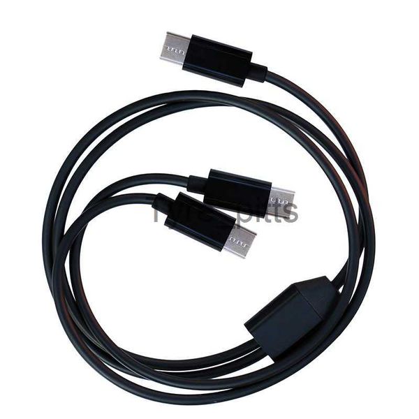 Şarj Cihazları/Kablolar 1 M 2 bağlantı noktası Tip C - USB C Splitter Akıllı Telefon Tablet X0804 için Çoklu Şarj Kablosu