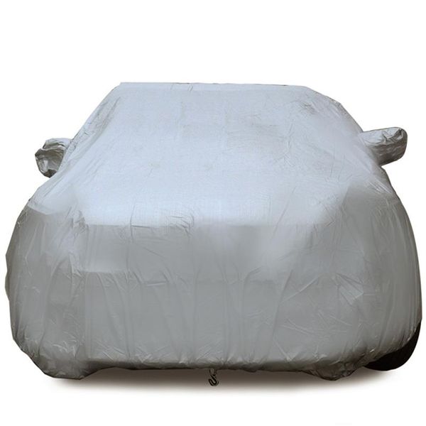 Capa de carro completa para uso interno e externo, sol, chuva, neve, proteção contra poeira, resistente, tamanho S-XL, capas de carro 222 anos