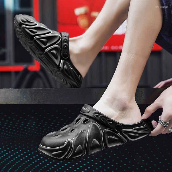 Sandalen Victory Black Sneakers Strand Flip Flops Hypebeast Mann Schuhe Hochwertige Motorrad Herrenschuhe Mokassin Tennis