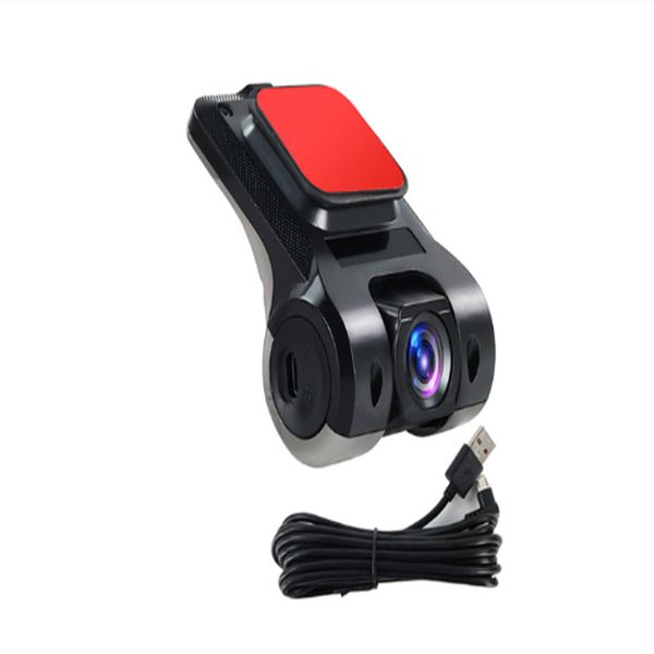 Car DVR Dash Cam Full HD Registrazione ciclica ADAS LDWS Registratore automatico Tipo nascosto per lettore multimediale Android Navigazione DVD