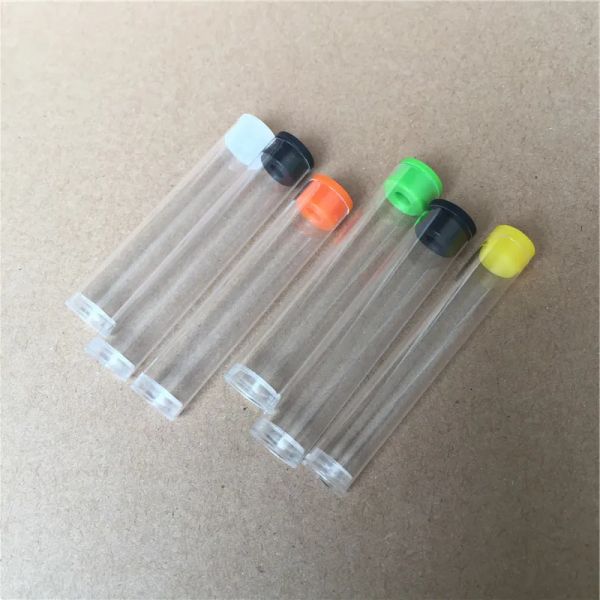 Оптовые упаковочные бутылки бутылки Vape Pen Cartridges упаковочные трубки с крышками PP пустые пластиковые трубки контейнеры LL