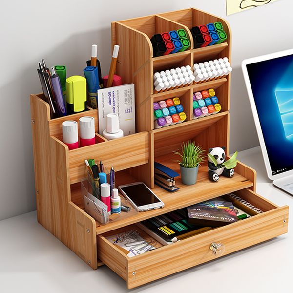 Federmäppchen Stifthalter Organizer Aufbewahrungsbox Modern Student Desktop Rack Bürobedarf Multifunktionale Großkapazität Kreativ 230804