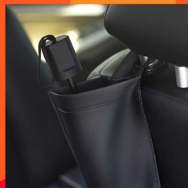 Nuovo supporto universale per borsa portaoggetti per ombrellone in pelle sintetica per seggiolino auto