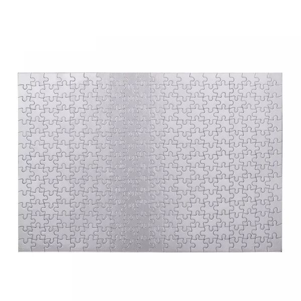 wholesale A3 300 pezzi Puzzle di sublimazione Blanks Bianco Puzzle in bianco per adulti Pressa a caldo Stampa a trasferimento termico Mestiere 252 pezzi LL