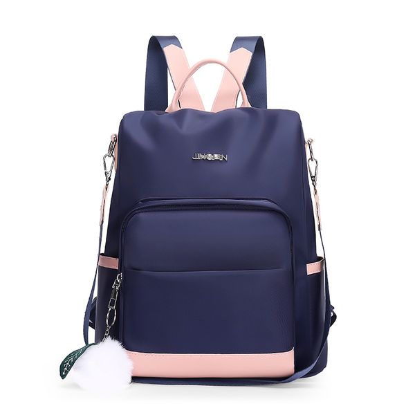 Schultaschen ALLKACI Mode Hochwertiger Rucksack Wasserdichte Anti-Diebstahl-Oxford-Büchertasche für Frauen Multifunktionale Designer-Reisehandtasche 50 230804