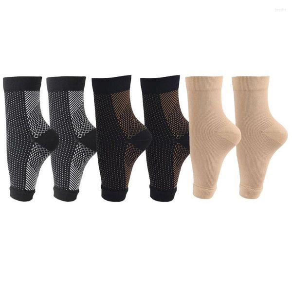 Sportsocken Herren Damen Fersenschutz des Vorderfußes Schienbein Achillessehne gepolstert Barfuß