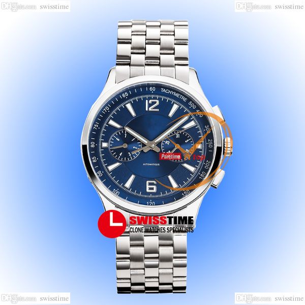 TWF Polaris Q90284702 JL751H Automatic Mens Watch Blue Dial Bracet Bracelet из нержавеющей стали Super Version Edition Herrenuhr Reloj Hombre Watches Swisstime B2