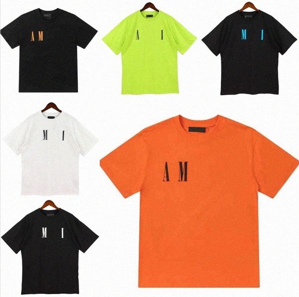 Designer-Grafik-T-Shirt T-Shirt Männer Limited Edition Paare T-Shirts Rundhals Herren Plus T-Shirts Polos mit Baumwolldruck Baumwolle Casual T-Shirts T-Shirts Q40j #