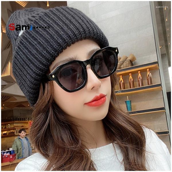 Sonnenbrille Samjune 2023 Vintage Hexagon Frauen Polygon Rahmen Sonnenbrille Rot Blau Schwarz Mode Street Style Shades Weibliche UV400