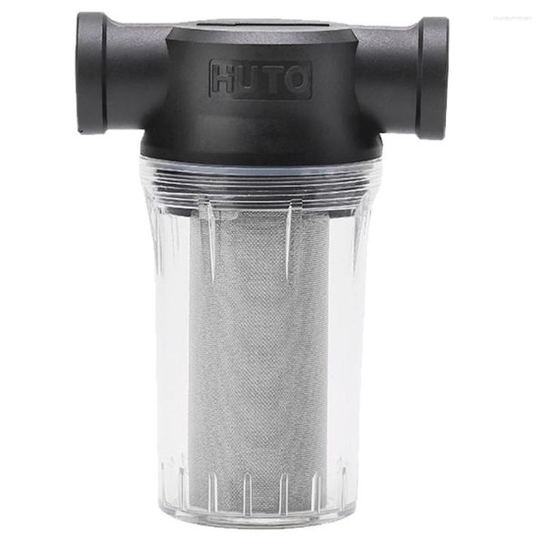 Küchenarmaturen Ganzes Haus Sediment Wasserfilter Wasserhahn Frontreiniger Filter DN25 Pre 80mesh Filtration Präzision Transparent für Zuhause