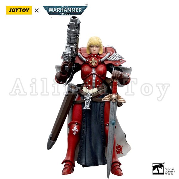 Militaire Figuren JOYTOY 1/18 Action Figure 40K Battle Sisters Order Of The Bloody Rose Anime Militaire Model 230803