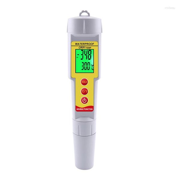 Bottiglie d'acqua Tester di qualità della temperatura portatile Misuratore ORP