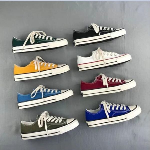 Hot Sale New Men Women Casual Flat Lace Up Shoes High Quality Lona Sport Shoes All Star Fashion Sneakers Size EUR35-45