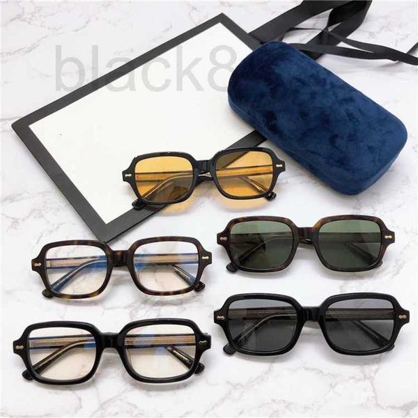 Sonnenbrille Designer Panel kleine quadratische weibliche insGG0072 Sonnenbrille Gesicht UVPF