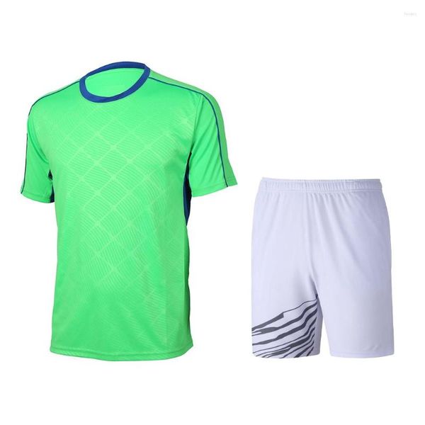 Fatos de treino masculinos 2023 conjunto de badminton de verão secagem rápida respirável homens e mulheres treinamento esportivo básico camiseta decote redondo shorts tênis fitness