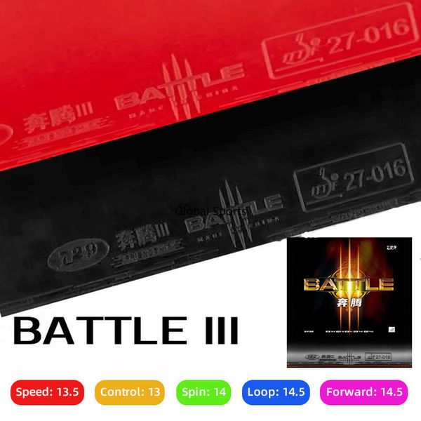 Премьера настольного тенниса World Premiere 729 Battle Battle 3 Rubber Sticky Professional Original Ping Pong Brand 100 230803