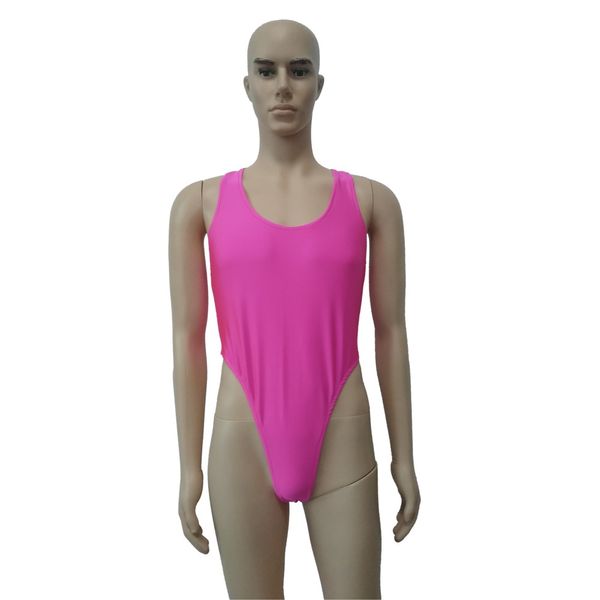 Mode für Männer und Frauen, Catsuit-Kostüme, Spandex-Tanzstrumpfhose, Unisex-Zentai-Badeanzug mit T-Rücken