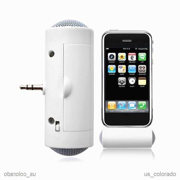 Altoparlanti portatili Mini amplificatore per altoparlanti stereo portatile da 3,5 mm per MP3/MP4/telefono cellulare/tablet video portatile R230804