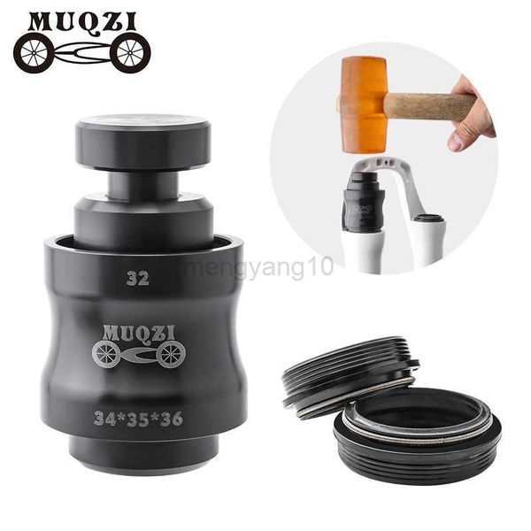 Strumenti MUQZI 4 in 1 Strumento di installazione della guarnizione antipolvere della forcella della bici 32/34/35/36mm Strumento di installazione della guarnizione della forcella di sospensione del diametro del tubo HKD230804