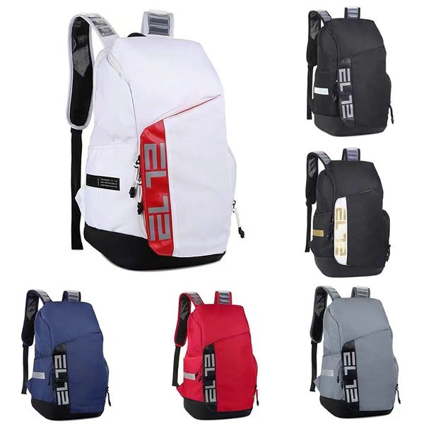 Hava Yastığı Büyük Kapasiteli Spor Sırt Çantası Açık Boş Zaman Backpack Pro Hoops Spor Moda Sırt Çantası Öğrenci Bilgisayar Çantası Eğitim Çantaları Açık Sırt Çantası