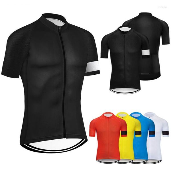 Yarış Ceketleri Polyester Bisiklet Giysileri Dilleme Karşıtı Bisiklet Giysileri Üniforma Dağ Nefes Alabilir Sportaj Formaları