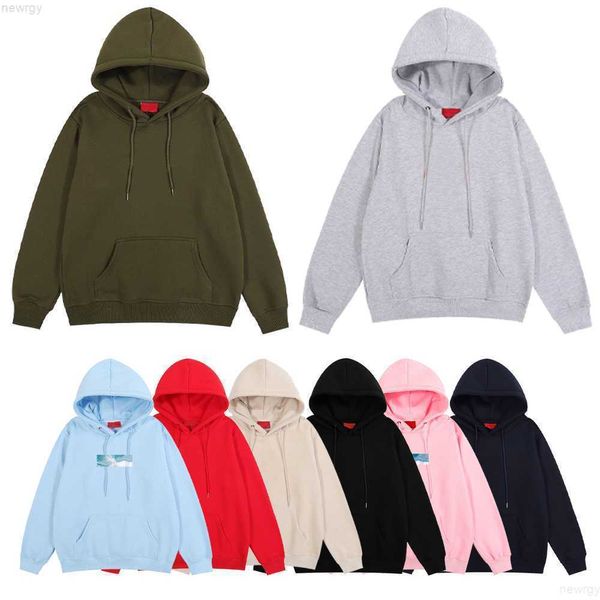 Hoodie Erkek Kadın Hoodies Haç ve Bir Nakış Etiketi Saf Pamuk Malzeme Sweatshirt Moda Kazak Hoodie Traend Siyah ve Beyaz Gri Mektup Üst Boyut XXL 00