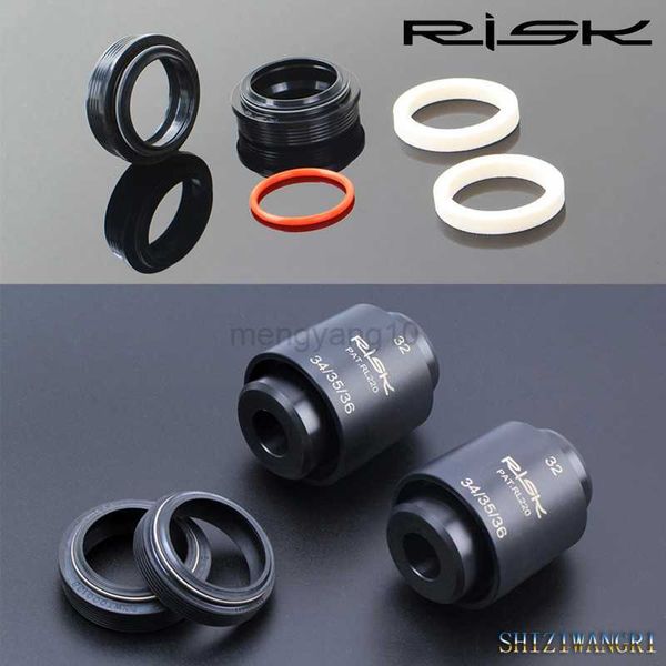 Ferramentas garfo dianteiro da bicicleta RISK Esponja Anel Óleo Selado Espuma 32/34/35/36mm Para Rockshox Manitou Esponjas E Itinerário O-ring HKD230804