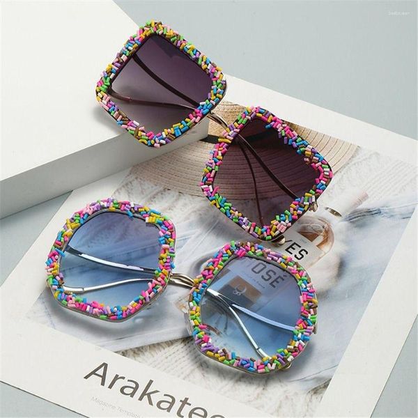 Sonnenbrille Steampunk für Frauen trendige ästhetische Sonnenbrille Punk Shades lustige Brillen Halloween Dekorationen Partybevorzugungen