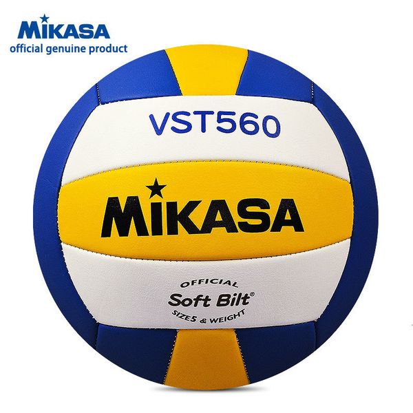 Balls Оригинальный волейбол VST560 Soft Size 5 Brand Brand Volleyball Indoor Соревнование по соревнованиям. Официальный волейбол FIVB 230803