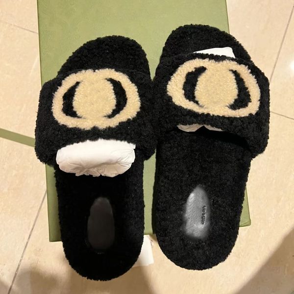 Chinelos Sandálias Sapatos North Sandales Teddy Bear Fuzzy Winter Fluffy Woman House Tazz Flat Slides Interior