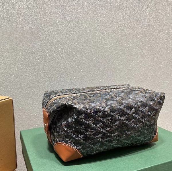 Bolsa de maquiagem pequena de grife Bolsa de maquiagem grande bolsa feminina bolsa de grife bolsa masculina de moda bolsa masculina bolsa de couro bolsa feminina bolsa de lavagem Goya de alta capacidade