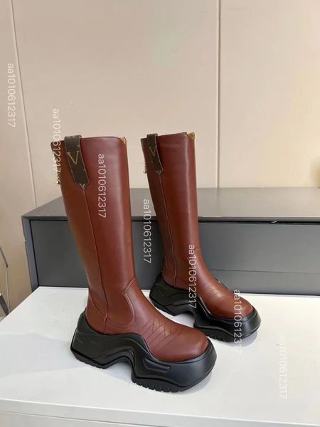 O projeto hacker Meia de malha Aria Botas de cano alto até o joelho estilete esticado na altura da coxa e bico fino Botas de tornozelo para mulheres sapatos de grife de luxo Botas elásticas 41