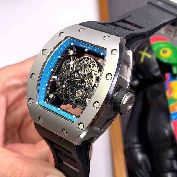 Mill RM Relógios Mecânicos Richar Rm055 Série Zodíaco Relógio de Pulso Masculino Totalmente Automático Milles