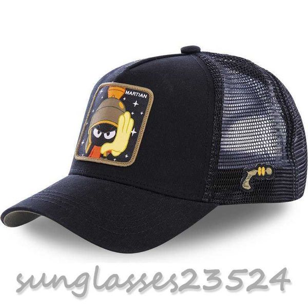 Cappellini da baseball Marca Anime Cartoon Tutti gli stili Snapback Berretto da baseball in cotone Uomo Donna Hip Hop Papà Cappello a rete Trucker Drop Cappello personaggio comico