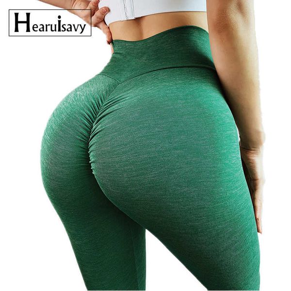 Yüksek bel ganimet tozluk spor kadın fitness yoga pantolon sorunsuz egzersiz spor salonu esnek kıkırdama popo koşu legging