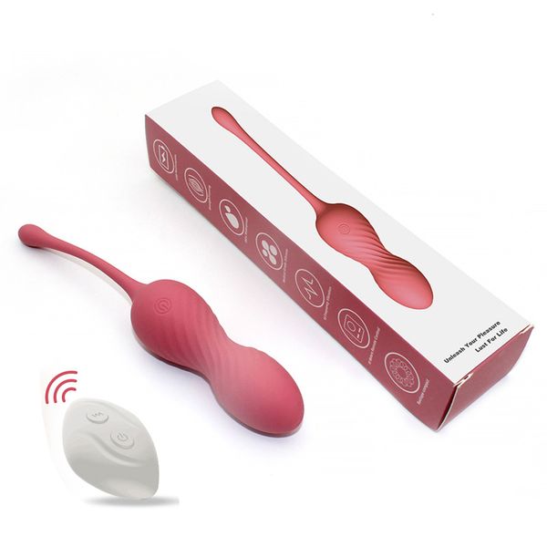 EggsBullets Kegel Balls per le donne Esercizio pesi Flessibile in silicone Benhua Remote Ball Principianti Avanzato 230804