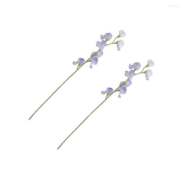 Dekorative Blumen 2x Eleganter künstlicher Blumenstrauß - Realistisches Aussehen Hochzeiten Erschwinglicher Preis HochzeitsdekorationenFälschung