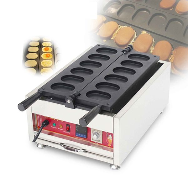 Gıda İşleme Ticari Dijital Ekran Yumurta Burger Baker Waffle Maker Makinesi