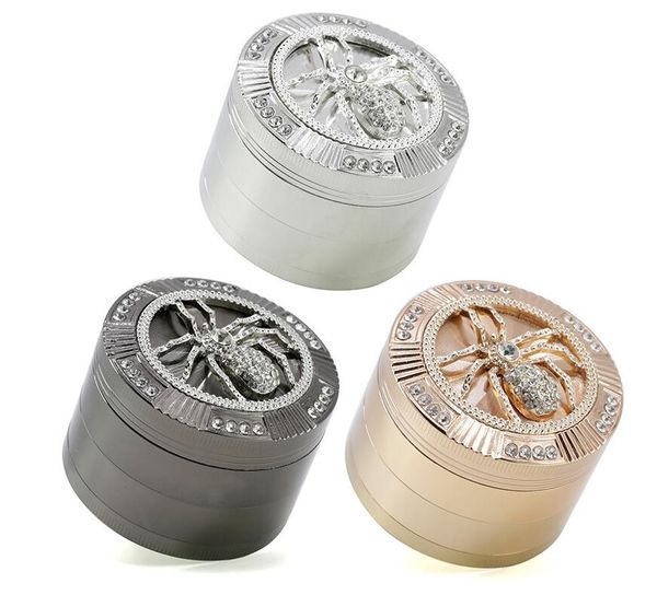 Herb Grinder Animal 4 Layers Diameter 6M Tobacco Crusher Acessórios para Fumar Smoke Accessroy Cnc Teeth Colorf Tools Drop Delivery Oti49