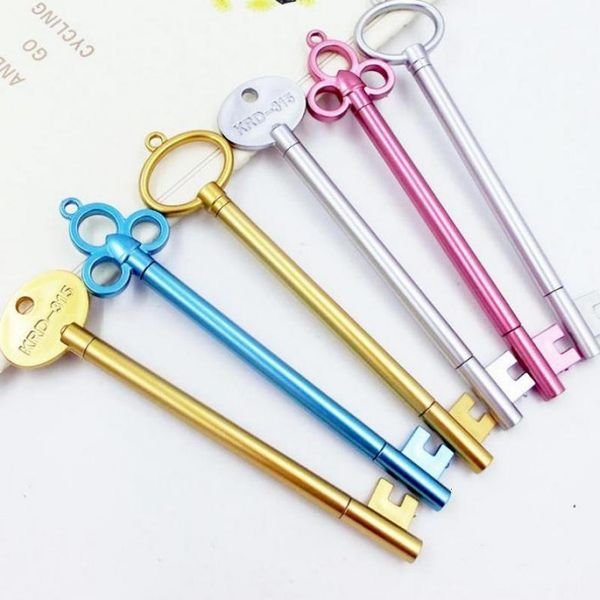 Penne Gel Jonvon Satone 60 Pz Creativo Coreano Bella Retro Chiave Penna Gel Penna Cancelleria Nera Materiale All'ingrosso Escolar Kawaii Canetas 230804