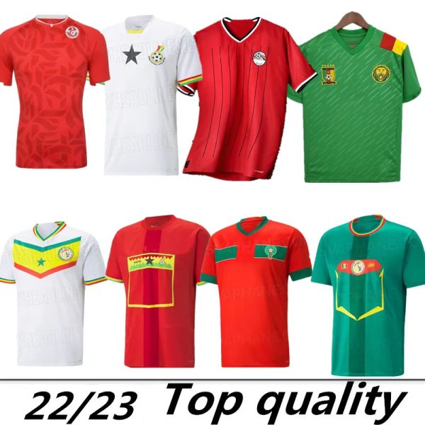 22 Ghana Marocco maglie da calcio Senegal MANE Hakimi SAISS 22 23 speciale Cameroun maillot de foot Ziyech nazionale KOUYATE SARR divise da calcio