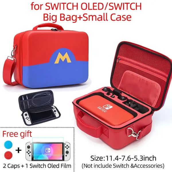 Per Nintendo Switch Bag NS Oled Accessori Custodia EVA Nintendo Shell Games Card Box per Nintendo Switch Borsa Oled Compatibile: Nintendo Switch/SWITCH OLED