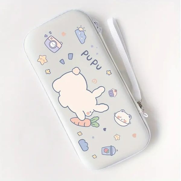 Borsa da trasporto portatile Cute Rabbit per Nintendo Switch Custodia rigida in EVA per Switch Set di cover da viaggio OLED