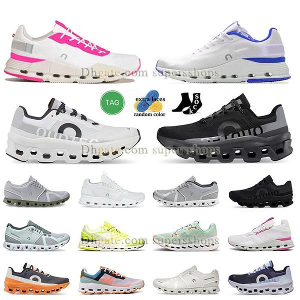 Cloud Nova Monster Swift -Laufschuhe kostenlos Versand Herren Womens 5 x x3 Triple weiß und rosa lila schwarze graue Wolken Runner Cloudnova Cloudmonster Tec Low Trainer