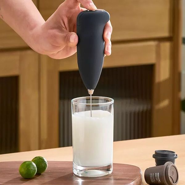 frullatore elettrico per schiuma di latte frullatori wireless portatili per cucina mini frullino per caffè frullino per le uova strumenti per frullino per cappuccino