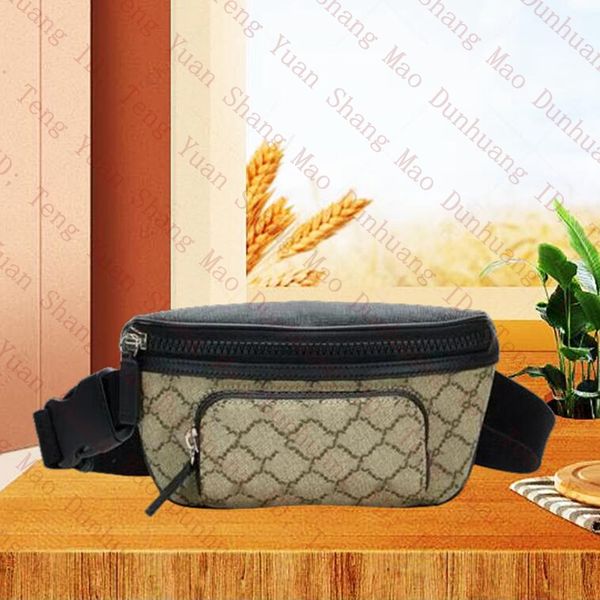 Vintage Bel Çantaları Luxurys Tasarımcılar Çantalar G Moda Fanny Paketleri Hem erkekler hem de kızlar tarafından giyilebilir 23 cm kemer unisex crossbody kadın çanta 450946